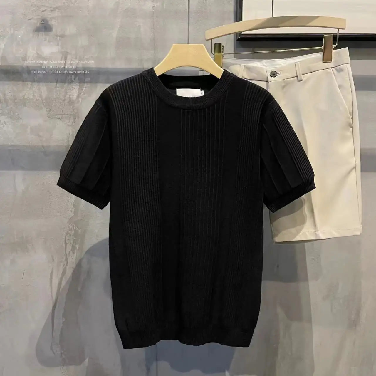 Lugo | Camiseta de Rayas de Punto